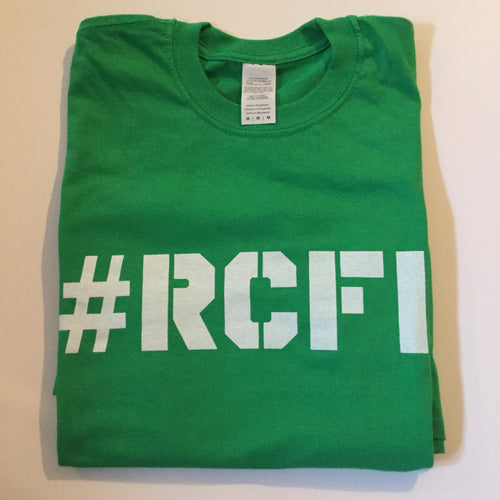 #RCFF Green T-Shirt / White Logo *FREE UK POSTAGE*