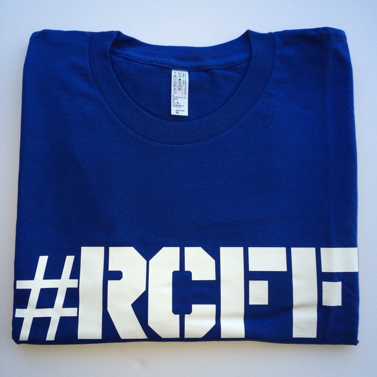 #RCFF Blue T-Shirt / White Logo *FREE UK POSTAGE*