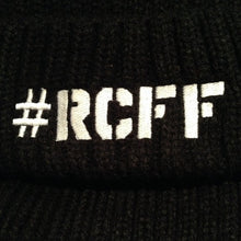 Black Bobble Hat with stitched White #RCFF logo *FREE UK POSTAGE*