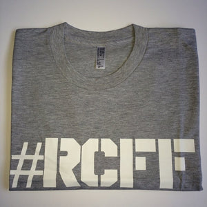#RCFF Grey T-Shirt / White Logo *FREE UK POSTAGE*
